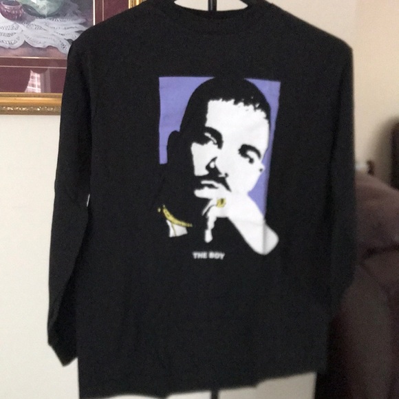 DRAKE BLACK LONG SLEEVE T—SHIRT SIZE WOMEN SMALL - Picture 1 of 4